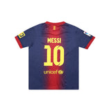 BARCELONA 2012-13 HOME SHIRT - MESSI 10 - KIDS