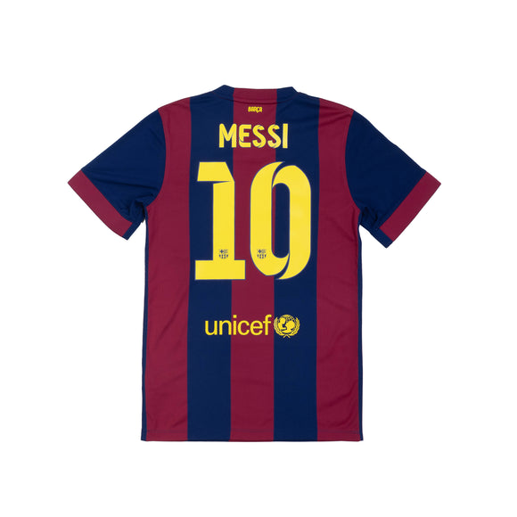 BARCELONA 2014-15 HOME SHIRT - MESSI 10
