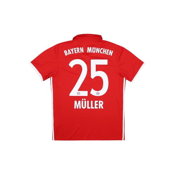 BAYERN MUNICH 2016-17 HOME SHIRT - MÜLLER 25