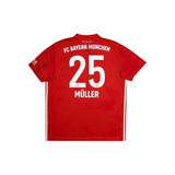 BAYERN MUNICH 2020-21 HOME SHIRT - MÜLLER 25 