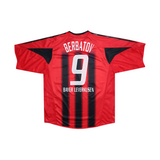 BAYER LEVERKUSEN 2004-06 HOME SHIRT - BERBATOV 9
