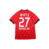 BAYER LEVERKUSEN 2019-20 HOME SHIRT - WIRTZ 27 