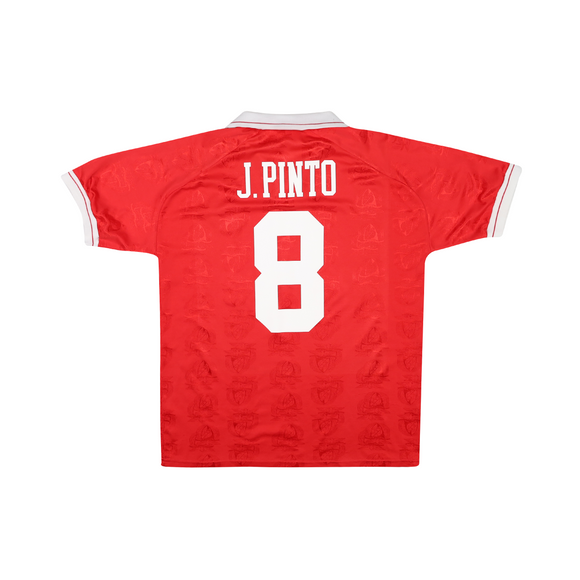 BENFICA 1995-96 HOME SHIRT - J.PINTO 8