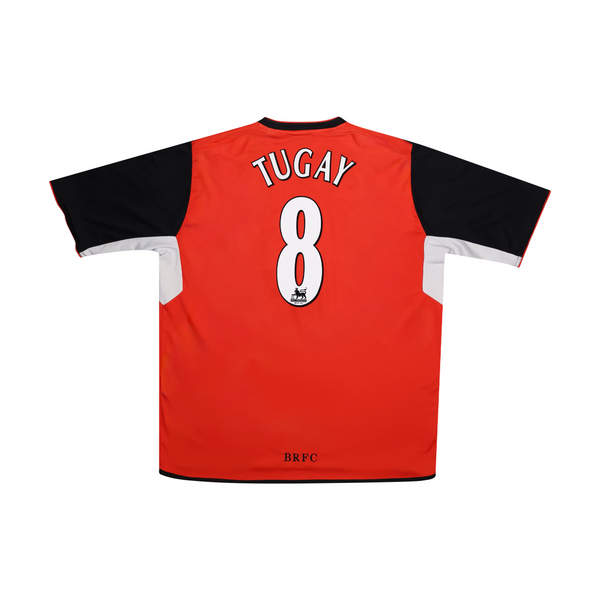 BLACKBURN ROVERS 2004-05 AWAY SHIRT - TUGAY 8 