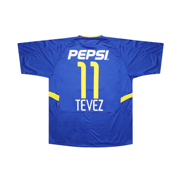 BOCA JUNIORS 2003-04 HOME SHIRT - TEVEZ 11