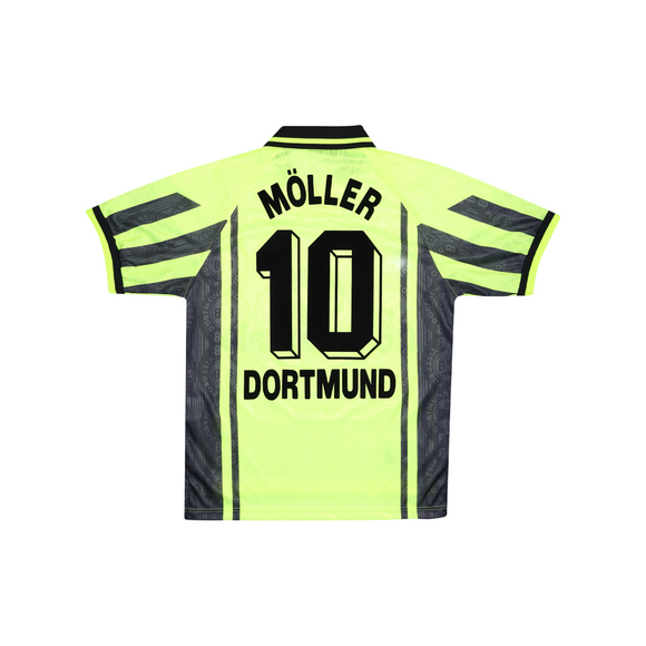BORUSSIA DORTMUND 1996-97 HOME SHIRT - MÖLLER 10 