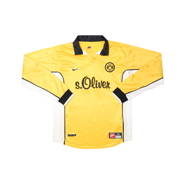 BORUSSIA DORTMUND 1998-00 LS HOME SHIRT - KIDS