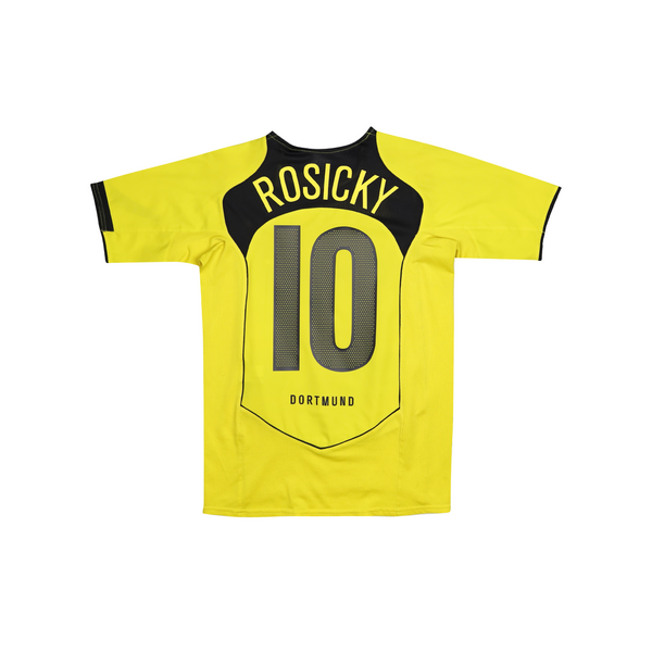 BORUSSIA DORTMUND 2004-05 HOME SHIRT - ROSICKÝ 10 - KIDS