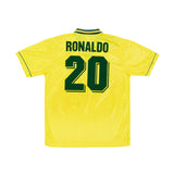 BRAZIL 1994-97 HOME SHIRT - RONALDO 20