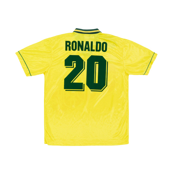 BRAZIL 1994-97 HOME SHIRT - RONALDO 20