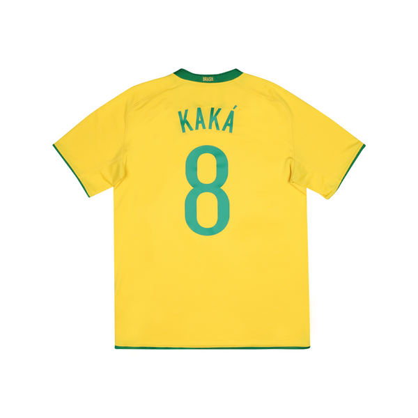 BRAZIL 2008-10 HOME SHIRT - KAKA 8