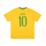 BRAZIL 2010-11 HOME SHIRT - KAKA 10