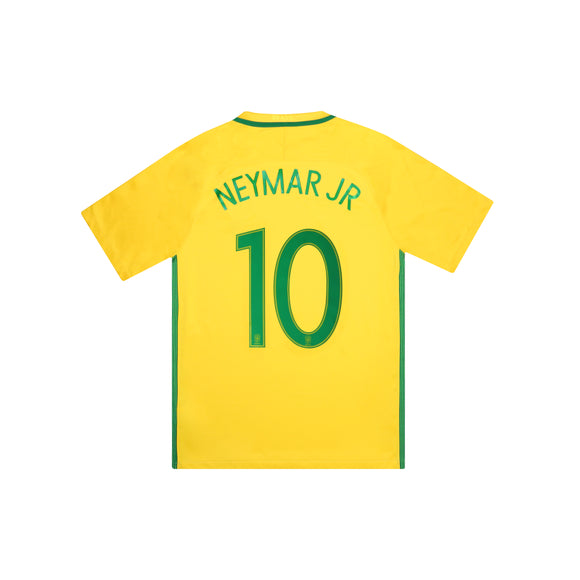 BRAZIL 2016-18 HOME SHIRT - NEYMAR JR 10 -