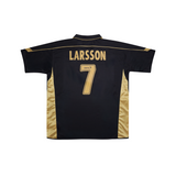 CELTIC 2003-04 AWAY SHIRT - LARSSON 7 