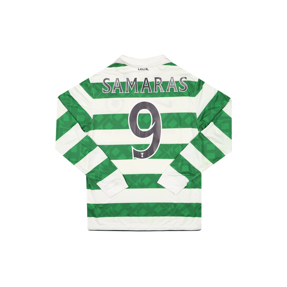 CELTIC 2010-12 LS HOME SHIRT - SAMARAS 9