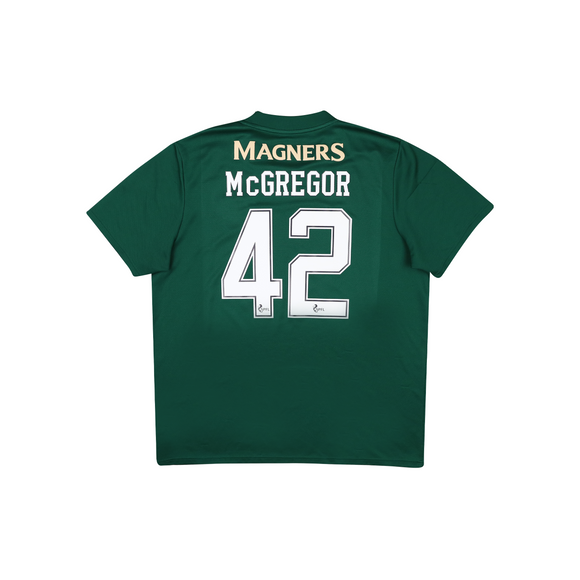 CELTIC 2021-22 AWAY SHIRT - MCGREGOR 42