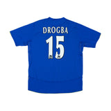 CHELSEA 2005-06 HOME SHIRT - DROGBA 15