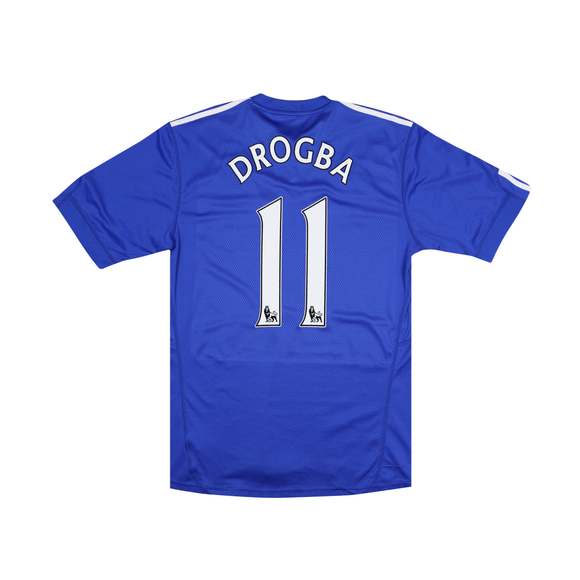 CHELSEA 2009-10 HOME SHIRT - DROGBA 11