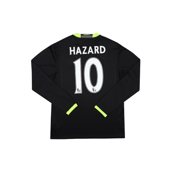 CHELSEA 2016-17 LS AWAY SHIRT - HAZARD 10
