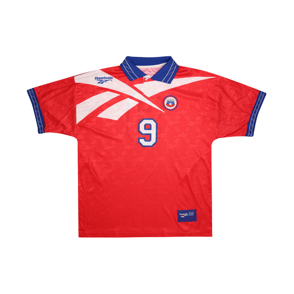 CHILE 1997-99 HOME SHIRT - 9 (ZAMARANO)