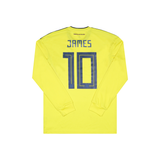 COLOMBIA 2018-20 LS HOME SHIRT - JAMES 10 