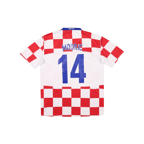 CROATIA 2008-10 AWAY SHIRT - MODRIĆ 10