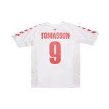 DENMARK 2003-04 AWAY SHIRT - TOMASSON 9