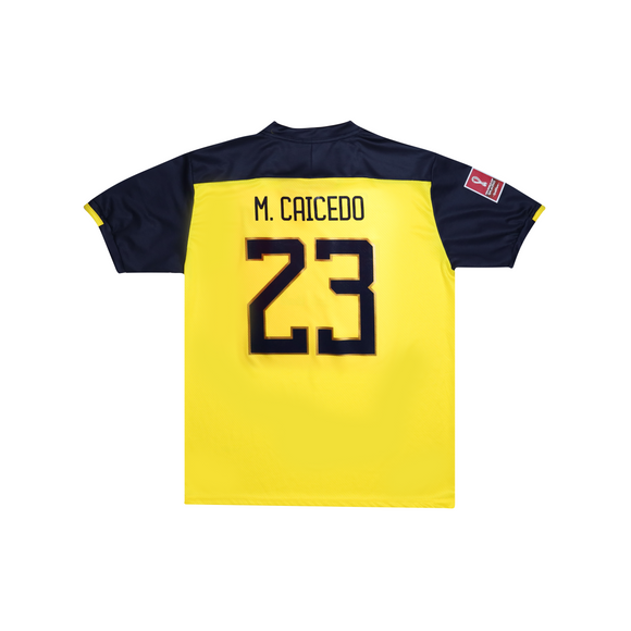 ECUADOR 2020-21 HOME SHIRT - M.CAICEDO 23 