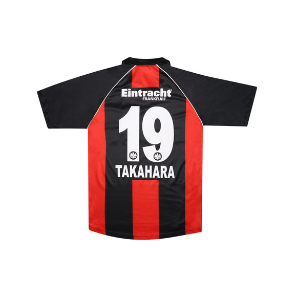 EINTRACHT FRANKFURT 2006-07 HOME SHIRT - TAKAHARA 19