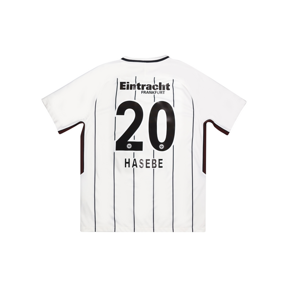 EINTRACHT FRANKFURT 2017-18 HOME SHIRT - HASEBE 20 