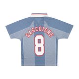 ENGLAND 1996-97 AWAY SHIRT - GASCOIGNE 8 - KIDS