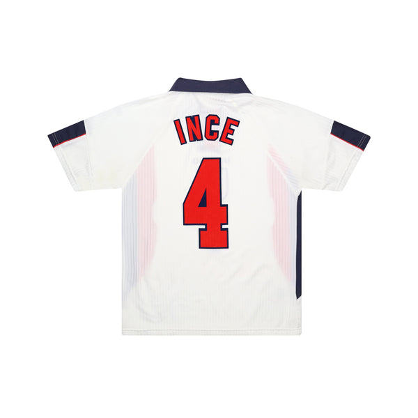 ENGLAND 1997-99 HOME SHIRT - INCE 4 