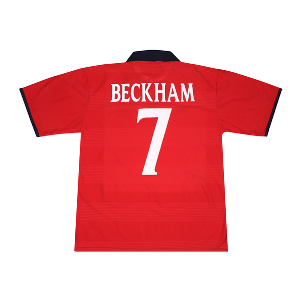 ENGLAND 1999-01 AWAY SHIRT - BECKHAM 7 