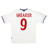 ENGLAND 1999-01 HOME SHIRT - SHEARER 9
