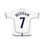 ENGLAND 2001-03 HOME SHIRT - BECKHAM 7 - KIDS