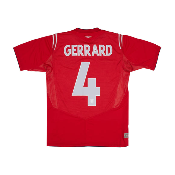 ENGLAND 2004-06 AWAY SHIRT - GERRARD 4