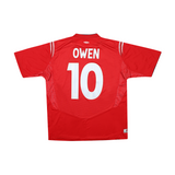 ENGLAND 2004-06 AWAY SHIRT - OWEN 10