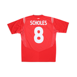 ENGLAND 2004-06 AWAY SHIRT - SCHOLES 8 