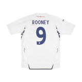 ENGLAND 2007-09 HOME SHIRT - ROONEY 9