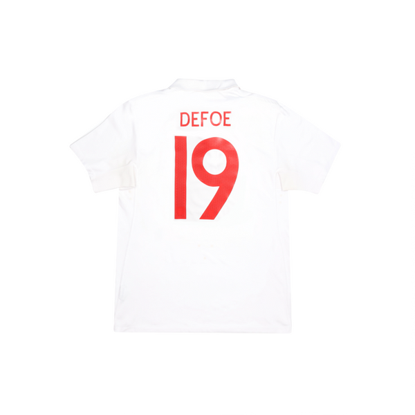ENGLAND 2009-10 HOME SHIRT - DEFOE 19