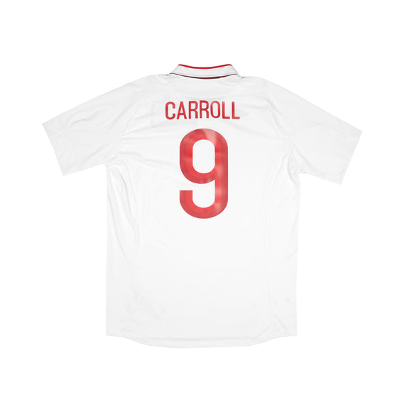 ENGLAND 2012-13 HOME SHIRT - CARROLL 9