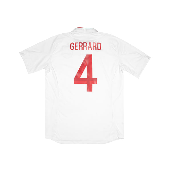 ENGLAND 2012-13 HOME SHIRT - GERRARD 4