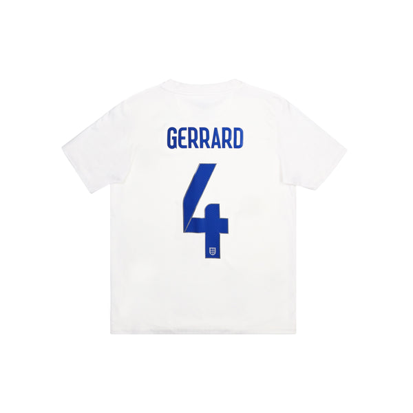 ENGLAND 2014-16 HOME SHIRT - GERRARD 4 - KIDS