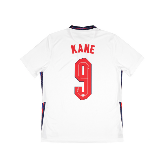 ENGLAND 2020-22 HOME SHIRT - KANE 9 - 7/10