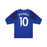 EVERTON 2017-18 LS HOME SHIRT - ROONEY 10 - M