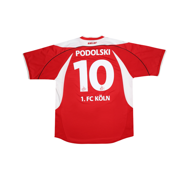 FC KÖLN 2004-05 HOME SHIRT - PODOLSKI 10 