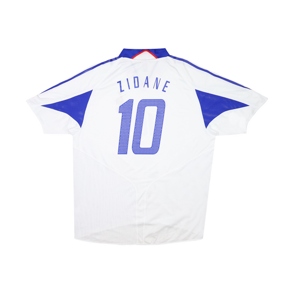 FRANCE 2004-06 AWAY SHIRT - ZIDANE 10