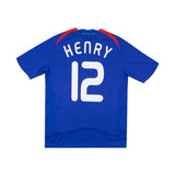 FRANCE 2007-08 HOME SHIRT - HENRY 12
