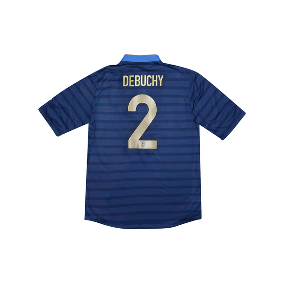 FRANCE 2012 HOME SHIRT - DEBUCHY 2 