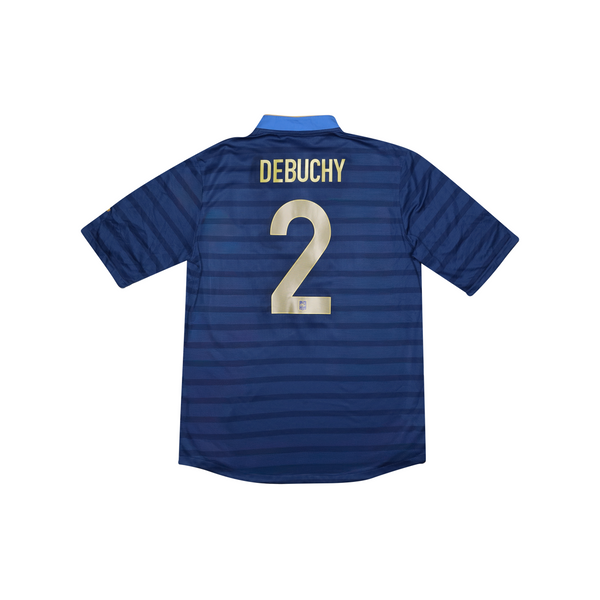 FRANCE 2012 HOME SHIRT - DEBUCHY 2 
